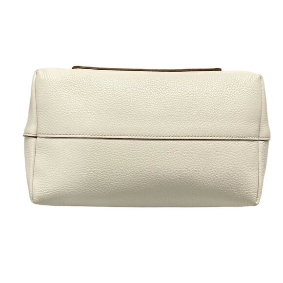 PRADA White Leather Handbag 849-081725 - Picture 7 of 14